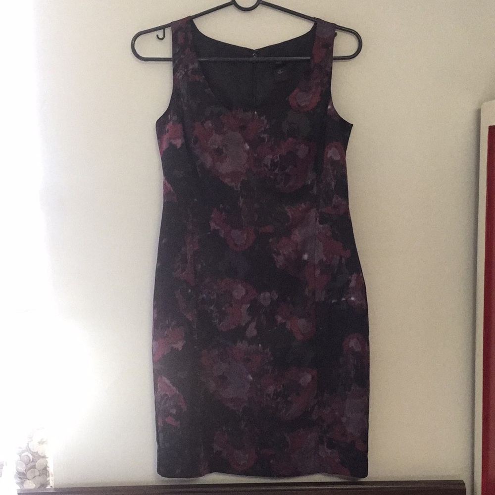 Ann Taylor Petite Watercolor Dress